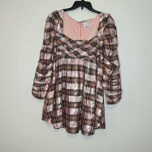Revolve Saylor Yulia Plaid Dress - Picture 5 of 5